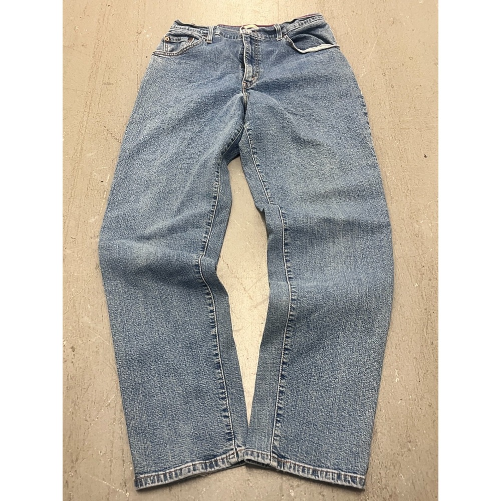 Levi's 550 Jeans Womens 10M Blue Denim Relaxed Fit Tapered Leg Streetwear Skater